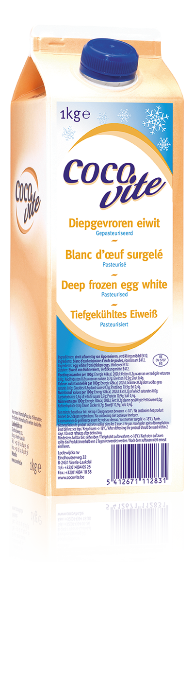 Cocovite - Blanc d'œuf liquide 500g